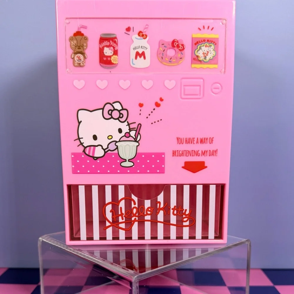 Hello Kitty Pink Sweets Vending Machine Pen Holder